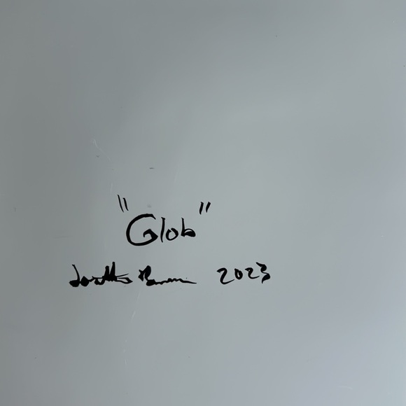 Original Abstract Painting / "Glob" / 11X14 inches on Yupo Paper - Picture 10 of 10